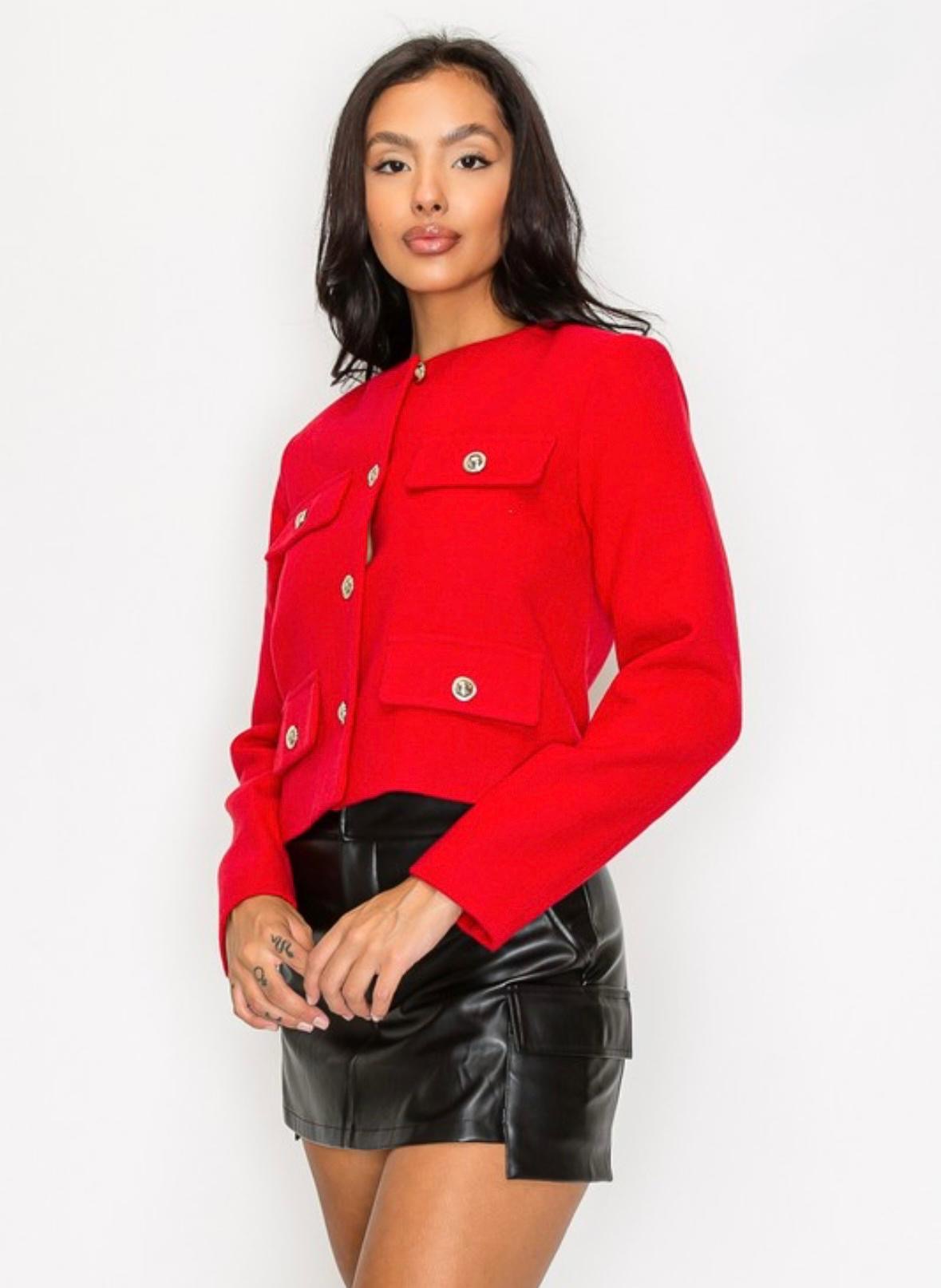 Red Women's Jacket